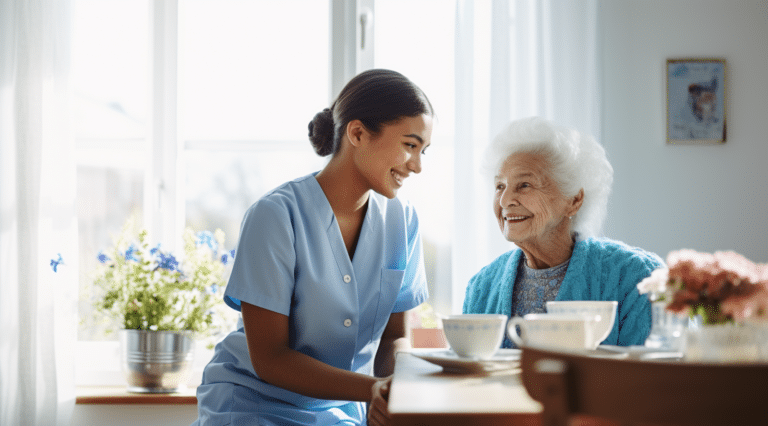 Skilled nursing care can help seniors age in place.