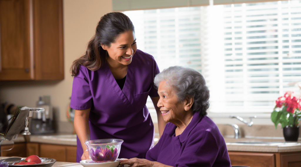 In-home care helps families and their aging seniors with invaluable care and relief.